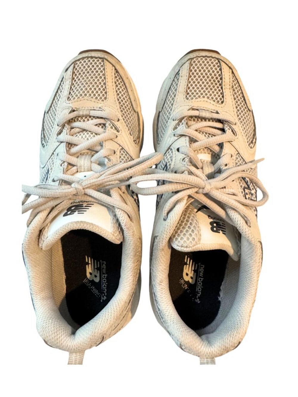 New Balance 530 sneakers in beige and leopard print Women’s size 7 - Picture 5 of 10